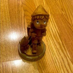 Wooden Bartolucci Pinocchio Figurine